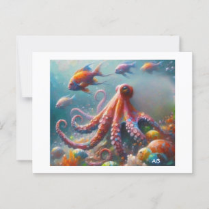Sea Creatures, Postcard