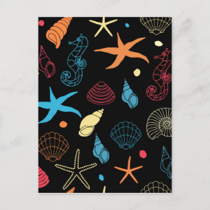 sea Creatures Postcard