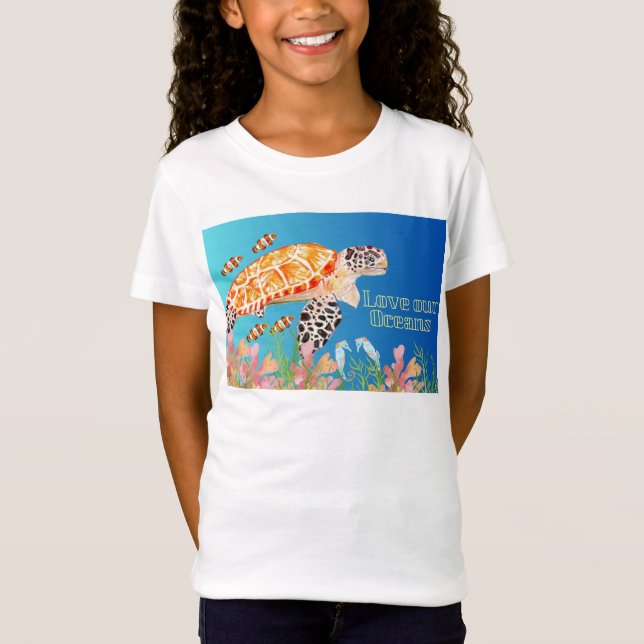Sea creatures T-Shirt (Front)