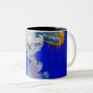 Sea Creatures Two-Tone Coffee Mug