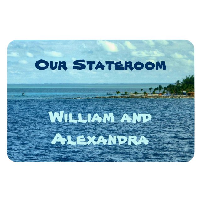 Sea Cruise Custom Magnet (Horizontal)