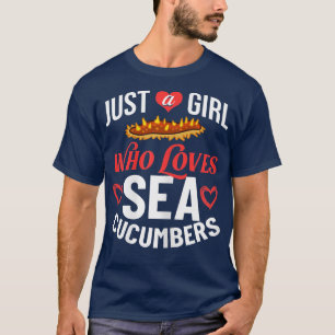 Sea Cucumber Red Chinese Orange Canada Cute T-Shirt