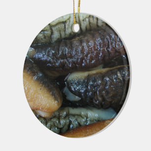 Sea Cucumber ... Yaowarat Market Food Ceramic Tree Decoration