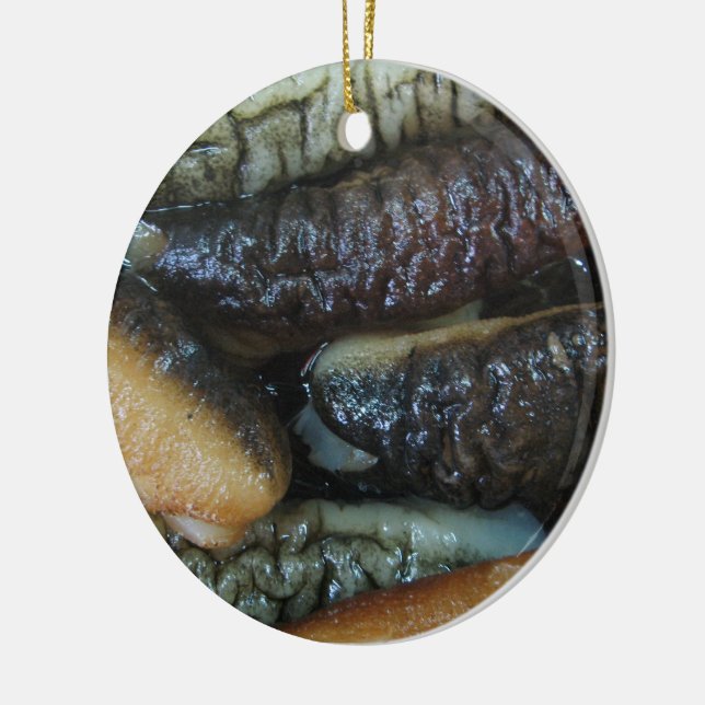 Sea Cucumber ... Yaowarat Market Food Ceramic Tree Decoration (Left)