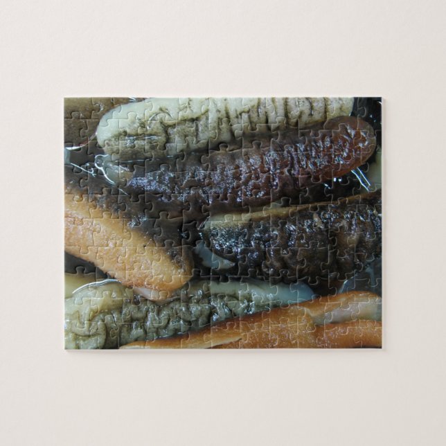 Sea Cucumber ... Yaowarat Market Food Jigsaw Puzzle (Horizontal)