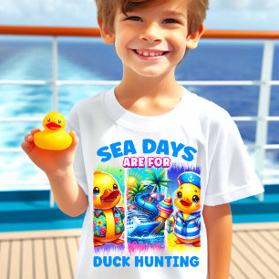 Sea Days Are For Duck Hunting Cruise T-Shirt