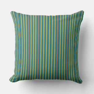 Sea Desert and Clay Stripes Cushion