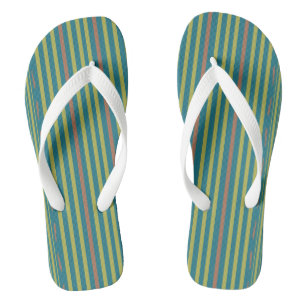 Sea Desert and Clay Stripes   Jandals