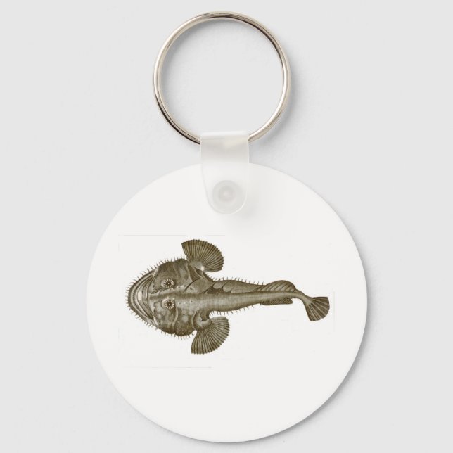 SEA DEVIL FISH KEY RING (Front)