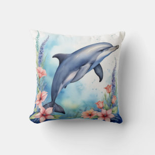 Sea Dolphin Cushion