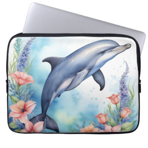 Sea Dolphin Laptop Sleeve