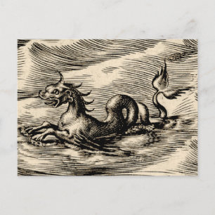 Sea Dragon at the Equator Postcard