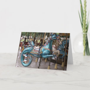Sea Dragon Carousel Card