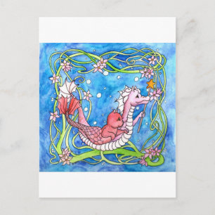 Sea Dragon Quest Postcard