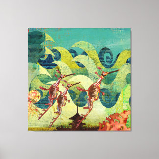 Sea Dragons Ocean Avenue Canvas Print
