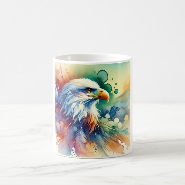 Sea Eagle Majesty 010924AREF151 - Watercolor Coffee Mug (Center)