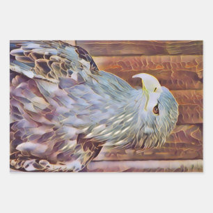 SEA EAGLE WRAPPING PAPER SHEET