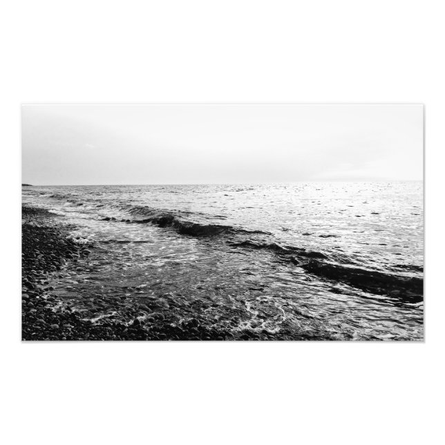 Sea evening photo print (Front)