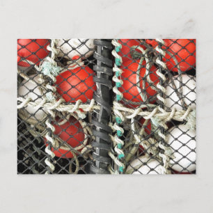 SEA FISHING POSTCARD