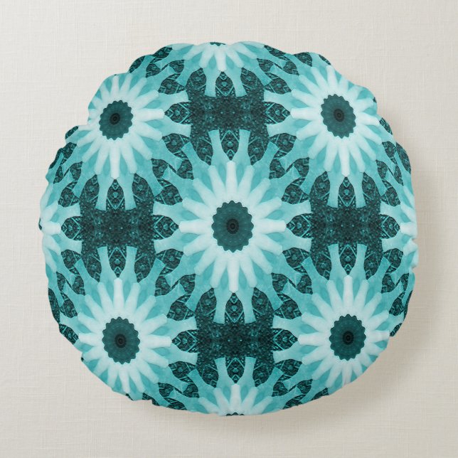 Sea Flowers...... Round Cushion (Front)