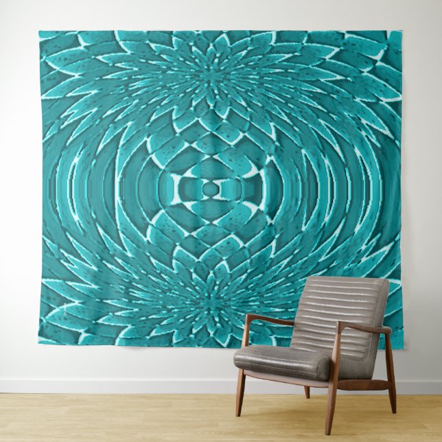 Sea Flowers..... Tapestry (In Situ (Horizontal))