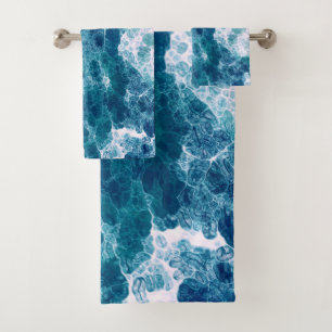 Sea Foam Bath Towel Set