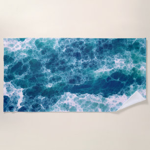 Sea Foam Beach Towel