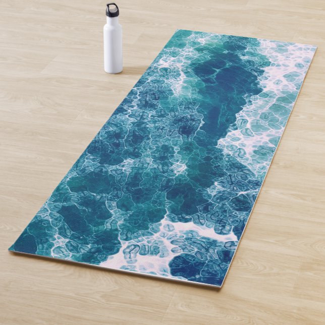 Sea Foam Beach  Yoga Mat (In Situ)