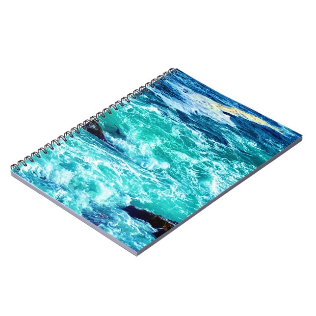 Sea Foam Notebook  (Left Side)