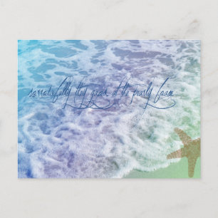 Sea Foam Postcard