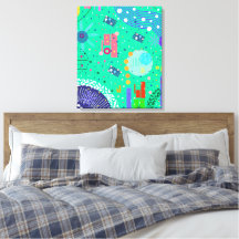 Sea Foam Summer: Abstract Art