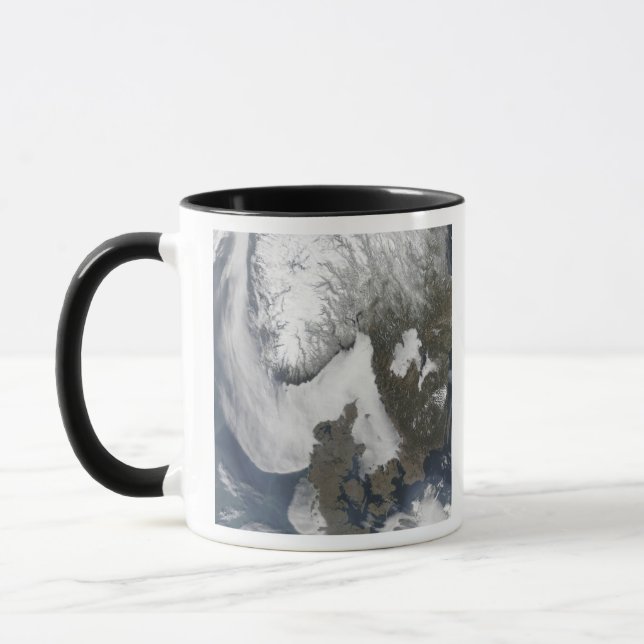 Sea Fog in Scandinavia Mug (Left)