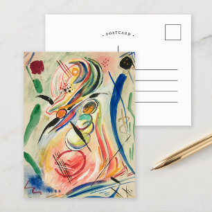 Sea Forms   Rudolf Bauer Postcard