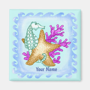 Sea Friends Seahorse Magnet