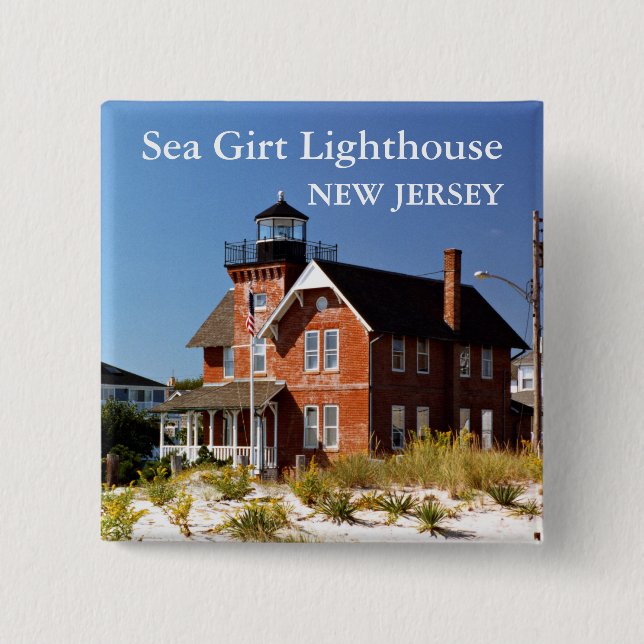 Sea Girt Lighthouse, New Jersey Pin (Front)