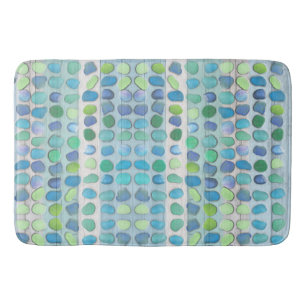 Sea Glass and Driftwood Bath Mat