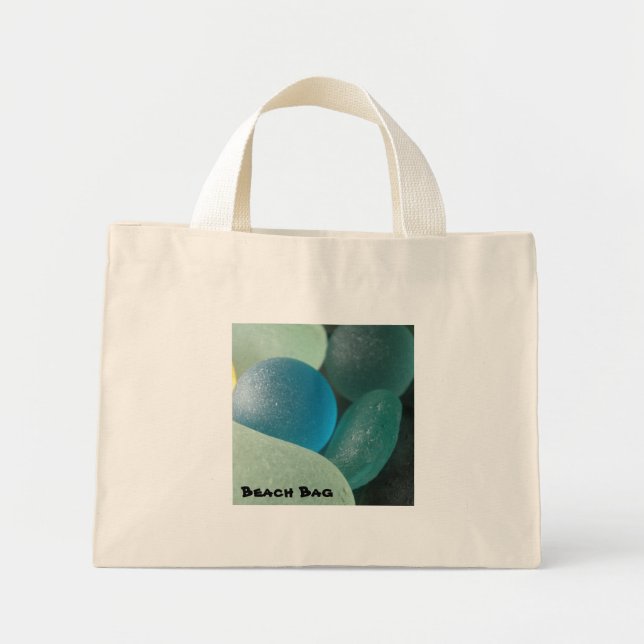 Sea Glass Beach Bag (Front)