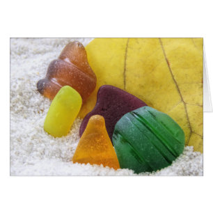 Sea Glass in fall colours