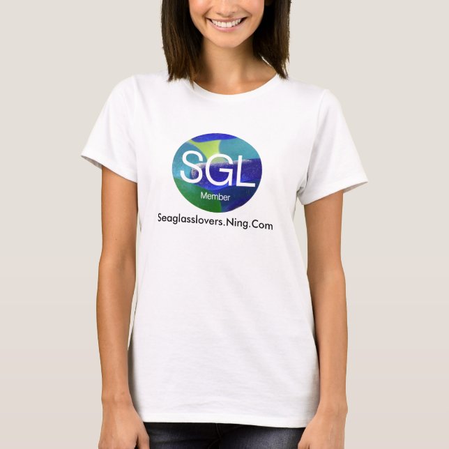 Sea Glass Lovers T-Shirt (Front)