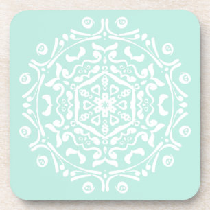 Sea Glass Mandala Coaster