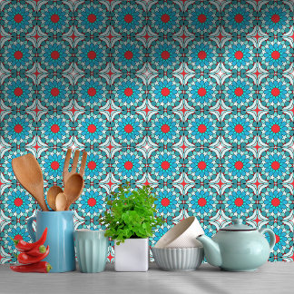 Sea Glass Mediterranean Pattern Tile