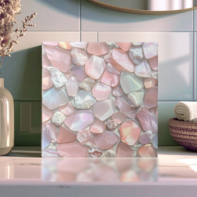 Sea Glass Mosaic Pink ID1183 Tile (Creator Uploaded)