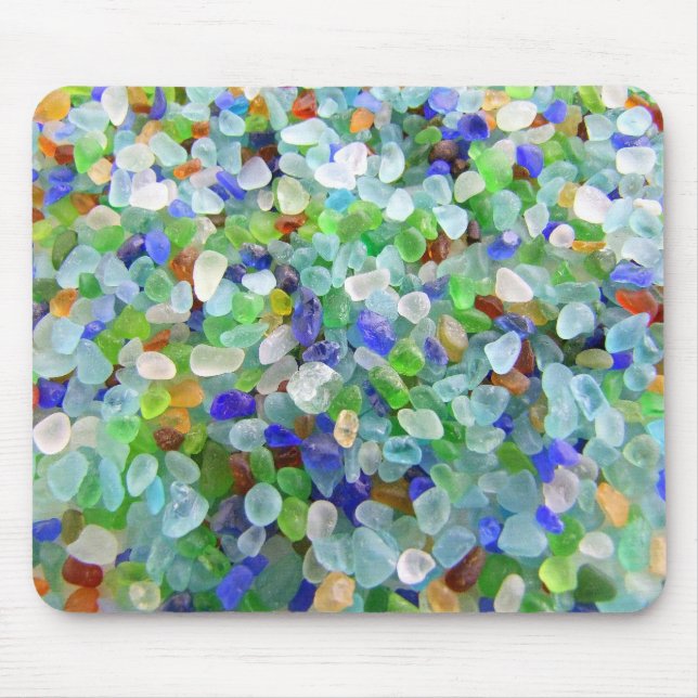 Sea Glass Mouse Pad (Front)