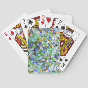 Sea Glass Playing Cards