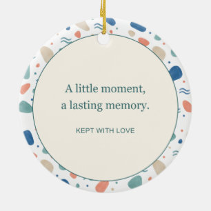 Sea Glass Remembrance Ornament