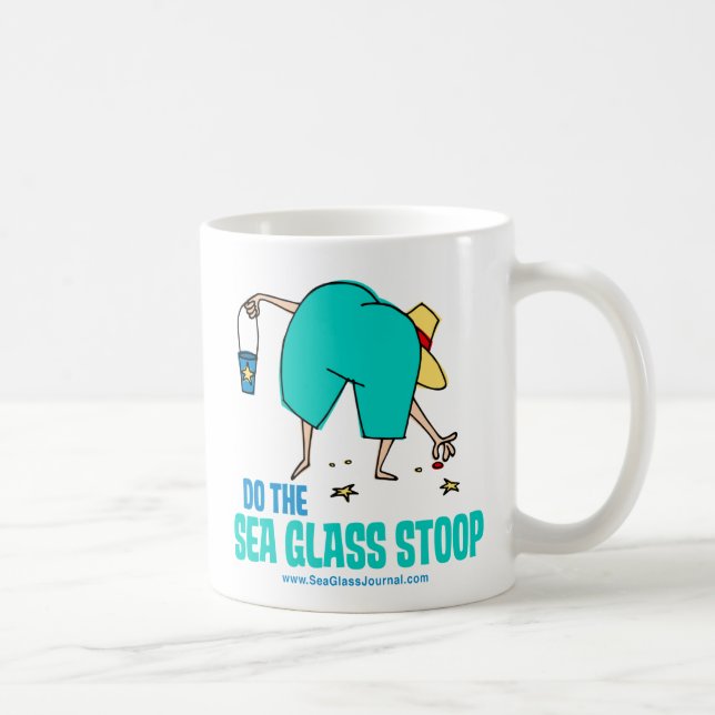 Sea Glass Stoop Coffee Mug (Right)