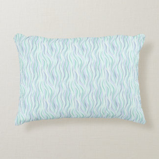 Sea Glass Waves Decorative Cushion