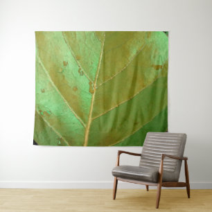 Sea Grape Leaf Closeup Tapestry