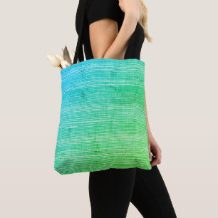 Sea Grass Beach Coastal Pattern Tote Bag