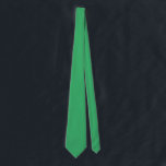 Sea Green Custom Colour Bright St Patrick's Day Tie<br><div class="desc">Designed with solid sea green background,  you may change the background colour as you like!</div>